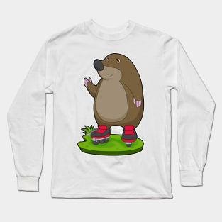 Mole Inline skating Roller skates Long Sleeve T-Shirt